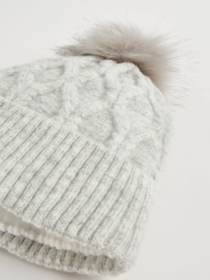 asda hat and scarf set womens