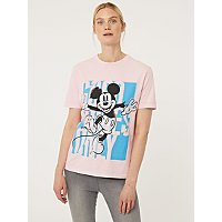 Disney Mickey Mouse Graphic Print T-Shirt | Women | George at ASDA
