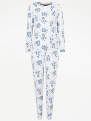 Disney Winnie The Pooh Eeyore Pyjama Gift Set Women at ASDA