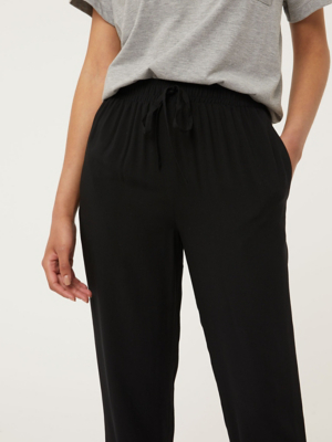 asda black trousers