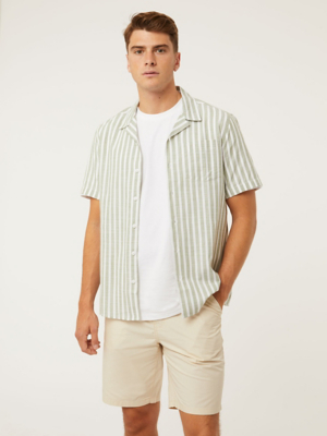 mens short sleeve shirts asda