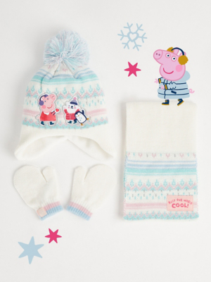hat scarf and gloves set asda