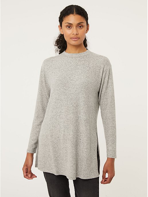 Grey Soft Touch Tunic | Women | George at ASDA