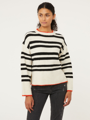 women's striped wool jumper