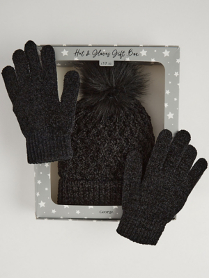 asda hat and scarf set womens