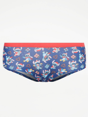 Disney Lilo and Stitch Christmas Short Knickers Sale & Offers at ASDA
