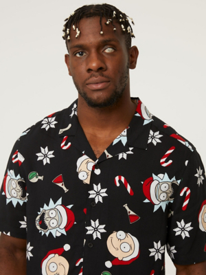 mens short sleeve shirts asda