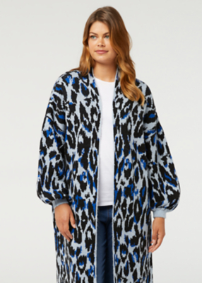 asda leopard print cardigan