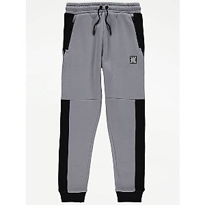 Grey Panelled Joggers | Kids | George at ASDA