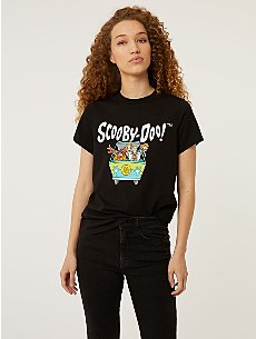 NW2 Scooby Doo Palm Trees AdultsGrey Printed T-Shirt | Women | George at  ASDA