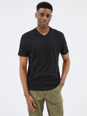 george v neck t shirts