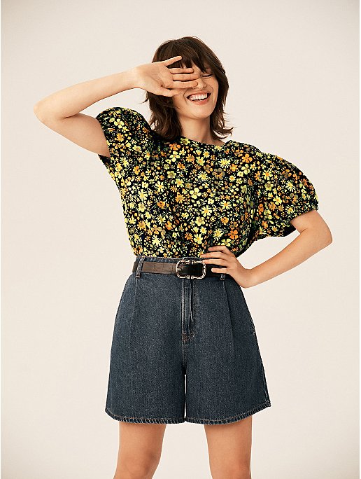 Yellow Ditsy Floral Top | Women | George at ASDA