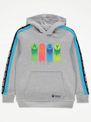 Xbox Grey Button Hoodie | Kids | George at ASDA