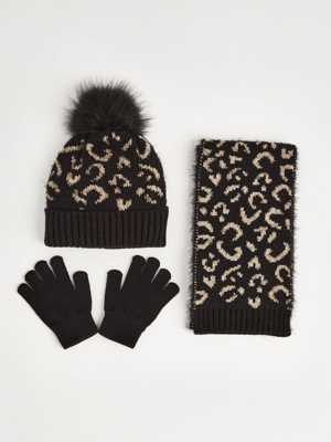 personalised hat scarf and gloves