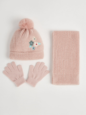 asda hat and scarf set womens