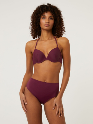 Mulberry High Waisted Bikini Bottoms Women at ASDA