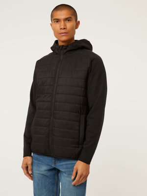 Black Quilted Hooded Jacket Sale & Offers at ASDA
