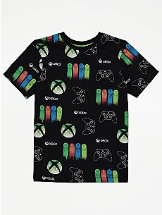 Shirt Top New Asda BNWT GEORGE ASDA 5-6 Y Boys GAME LEGEND Gamer Paint Splatter T 