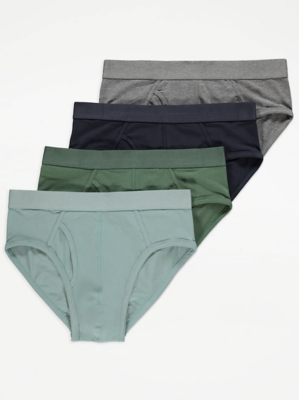 Assorted Briefs 4 Pack Men at ASDA