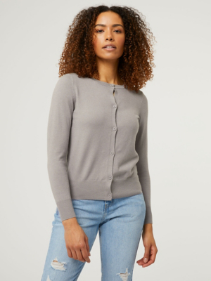 Grey Button Up Knitted Cardigan | Women | George at ASDA