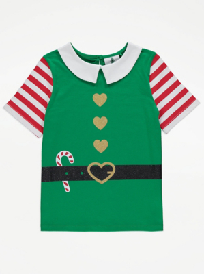 asda george elf t shirt