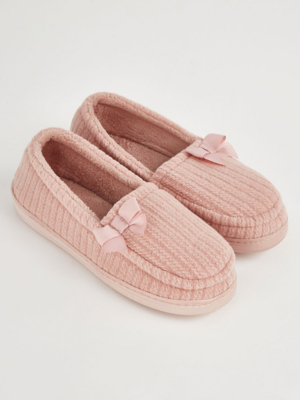 asda ladies moccasin slippers