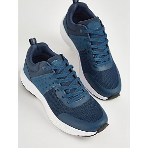Navy Mesh Cage Trainers | Men | George at ASDA