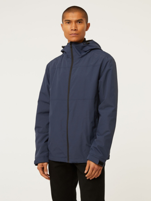 Navy Hooded Lightweight Jacket Sale & Offers at ASDA