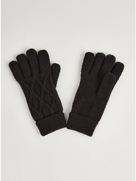 Black Thinsulate Gloves | Women | George at ASDA