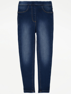 Blue Mid Wash Denim Jeggings | Kids | George at ASDA