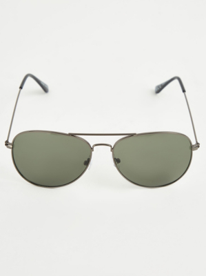 Black Aviator Sunglasses Men at ASDA