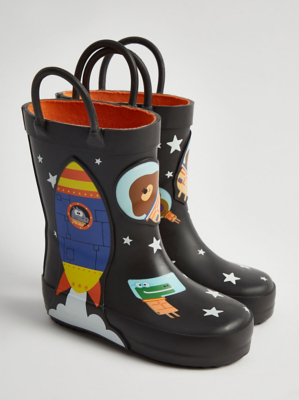 First Walkers Hey Duggee Grey Wellington Boots Kids at ASDA