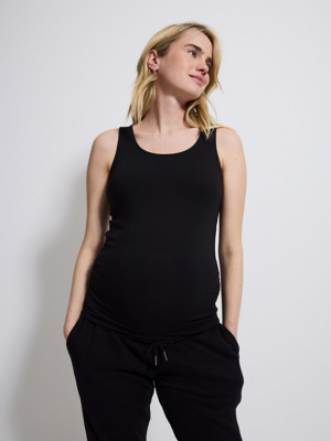 Maternity Black Vest Women at ASDA