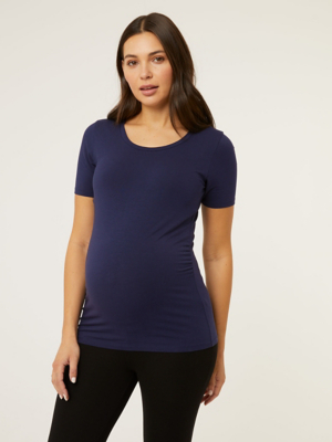 Maternity Navy TShirt Women at ASDA