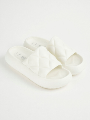 quilted sliders womens