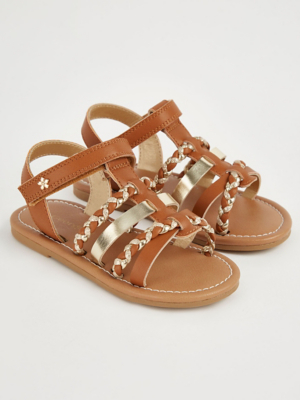 braided gladiator sandals