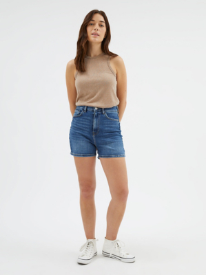 Skye Blue Denim Shorts Women at ASDA