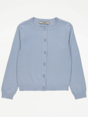 Light Blue Knitted Cardigan Kids at ASDA