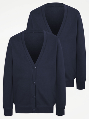 Asda blue school cardigan best sale