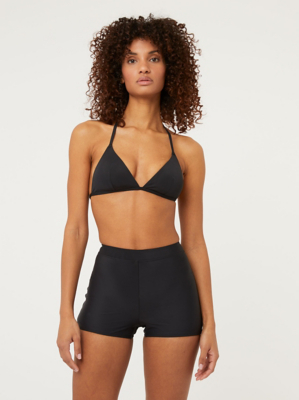 Black Short Bikini Bottoms Women at ASDA