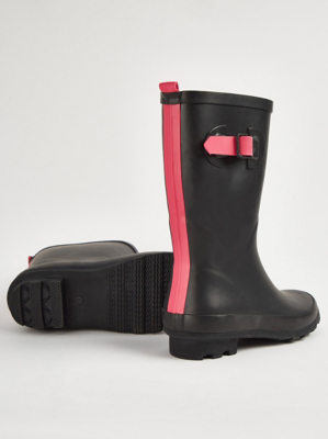 Ankle Wellington George Ladies Wellies Chelsea Boot Fluffy Welly