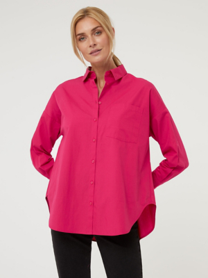 Bright Pink Long Sleeve Shirt Sale & Offers at ASDA