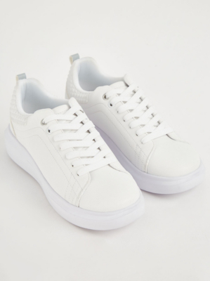 arellis snakeskin chunky trainers