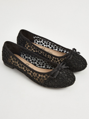 crochet ballet shoes