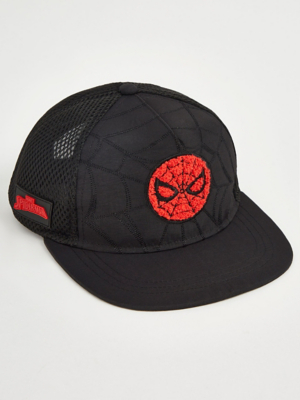 Marvel SpiderMan Black Baseball Cap Kids at ASDA