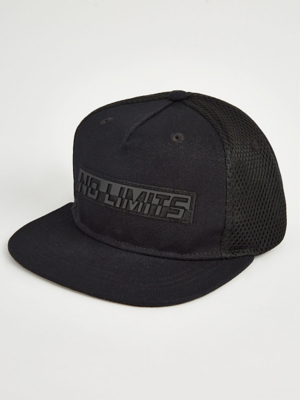 Black No Limits Baseball Cap Kids at ASDA