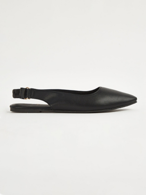 Black Slingback Ballet Shoes Women at ASDA