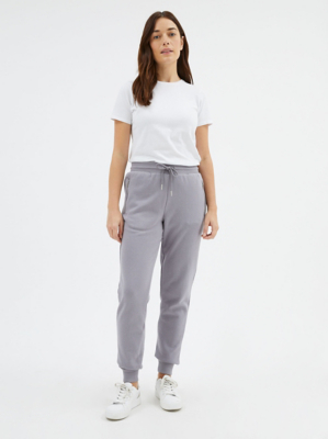 Grey Zip Pocket Joggers Women at ASDA