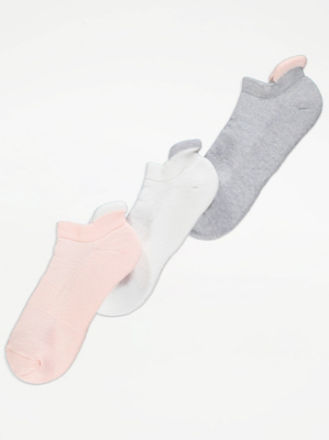 Active Cushion Sole Trainer Liner Socks 3 Pack Sale & Offers