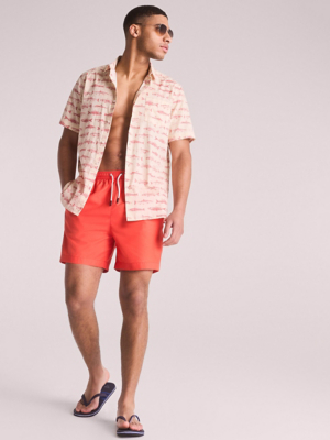 Red Swim Shorts Men at ASDA